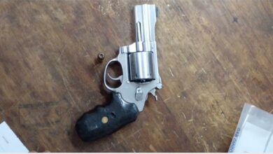 One of the unlicensed firearms that was recovered
