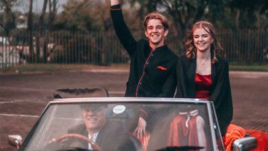 Christopher Beckenstrater and Emma Southey.