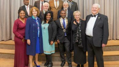 Members of the Northcliff Rotary Club.