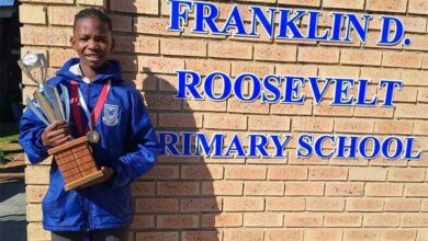 Kyle Armdorf at Franklin D. Roosevelt Primary School.