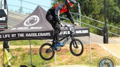 Brandon Pratt hopes to win the BMX World Championship.