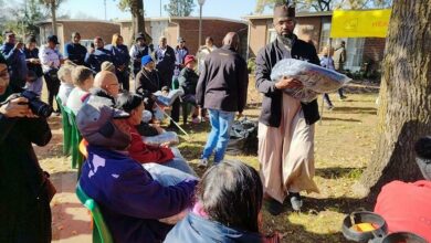 The elderly in Region F are treated to something special on Mandela Day.