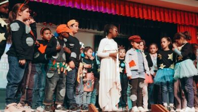 De La Salle Holy Cross College Junior School foundation phase acts out You are Special. Photo: Neo Phashe