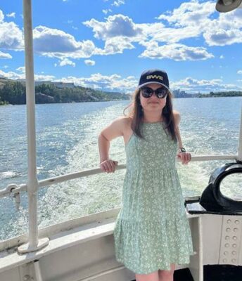 Alice Vosloo is able to enjoy travelling and adventure with her new found health.