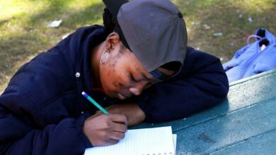 Aysha says that writing is her safe space.