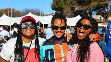 Anita Manyama, Teddy Mokebe with Cathy Seletedi