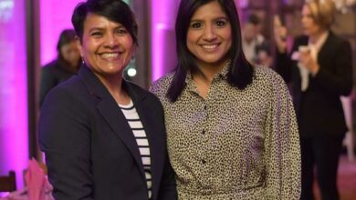 Surraya Hamdulay and Verushka Veerasamy. Photo: Emily Wellman Bain