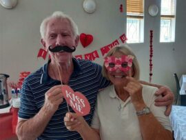Thelma Lucioli and Arthur Hutt.