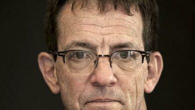 Mark Heywood lives near Alberts Farm, is a citizen activist and bemoans the irregular supply of water by the city. Photo: Joyrene Kramer