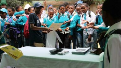 A presentation is given on how light travels through space.