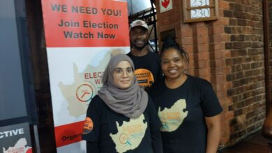 Zaakirah Vadi, Mondli Mabuza and Nomasondo Magwaza.