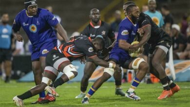 The Varsity Cup match between FNB UJ and FNB Wits at the UJ Stadium on 25 March. Photo: Christiaan Kotze