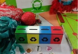The children were taught about healthy environments.