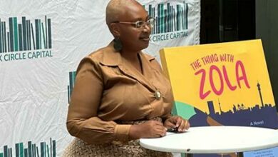 Zibusisozethu Sithole at her book launch at Book Circle Capital.