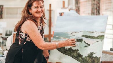 Art Teacher Noreen Beets. Photo: Neo Phashe