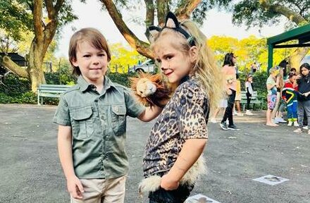 Jeff Matthee and Briella Cloete are on safari.