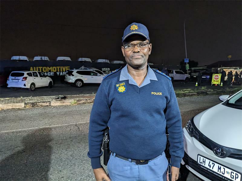 Sophiatown police station acting Station Commander Colonel Andile Moshadi.