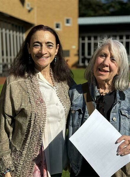 Lynn Stalson and Berenice Tuval.