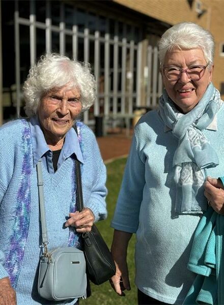 Maureen Cunningham and Lois Hoy.