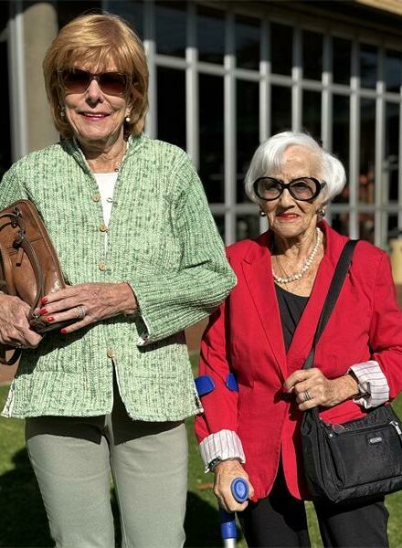 Jenny Henderson and Zelda Watson.