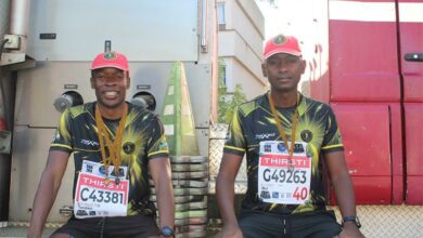 Tendani Nemalamangwa and Mphekgo Leshalabe describe the Comrades Marathon as the best marathon in the world.