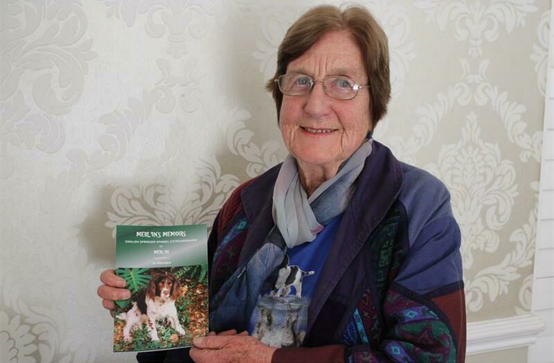 Jo Meintjies and her new book titled,