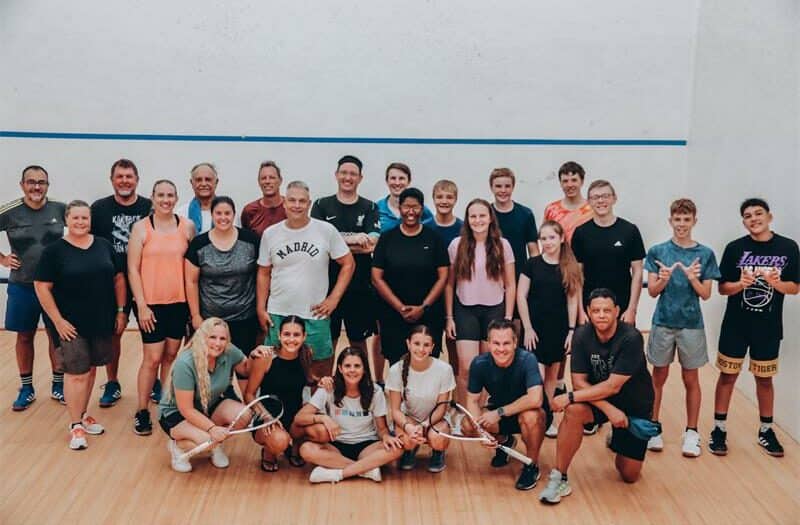 To welcome in the new year, Northcliff Squash hosted the fun tournament, which saw accomplished and new squash players hitting to each other on the court.