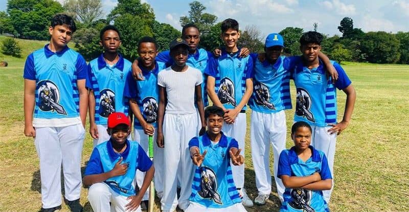 The Champions Cricket League got off to a strong start for Roosevelt High School's junior cricket team with a 100-run victory against Ferndale High, securing their place at the top of the log.
