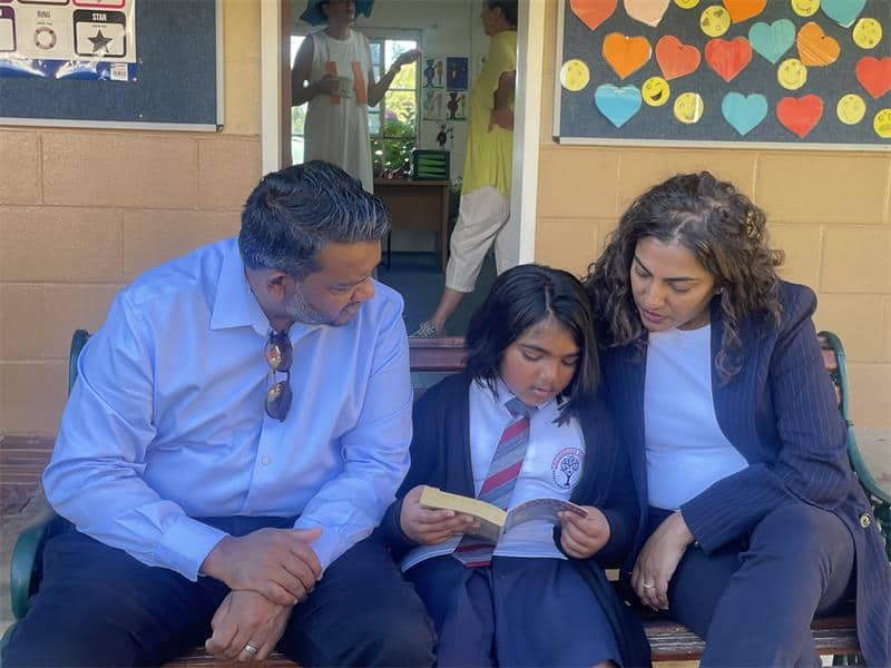 According to Jenni Caister-Carbonari, Crossroads School's marketing manager, reading leads to strong language, vocabulary, and comprehension skills, which is why they are encouraging reading with breakfast.