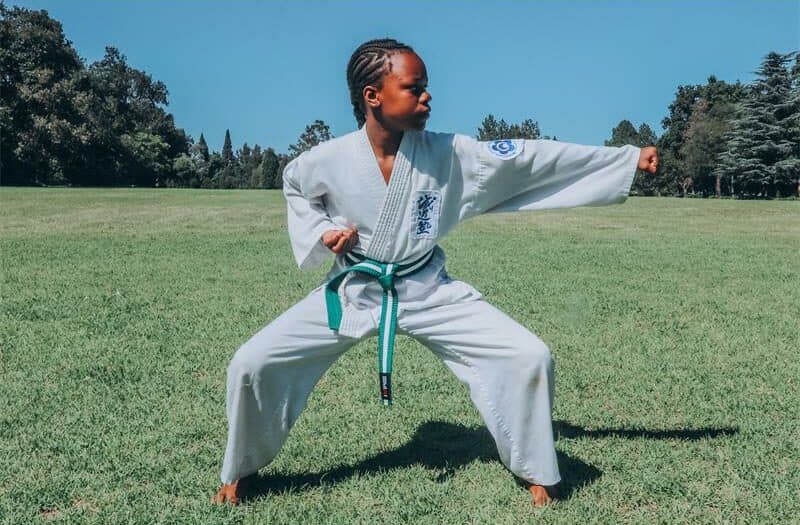 Student of Northcliff-based Seido Karate Johannesburg, Tshimollo Sono, shares some of the moves that she enjoys doing in karate.