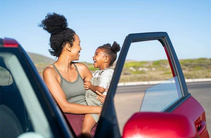 Whether you crack a window or not, you should never leave a child unattended in a car, especially during the summer as they cannot regulate their body temperatures yet.