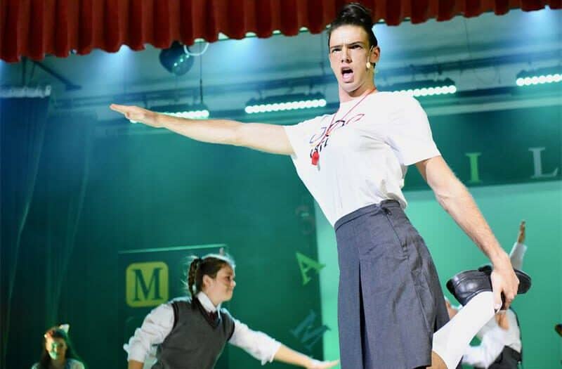 For his role as Miss Trunchbull in the De La Salle Holy Cross College performance of Matilda, Liam Heaney has been honoured with a nomination by the Naledi Awards for Best Performance by a Student in a Student Theatre Production.