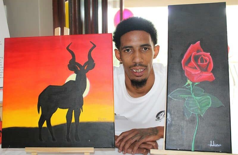 Where art meets passion, Wenslo Mackenzie's drawings emerged from adversity, as he transforms his experiences into powerful artwork that resonates with his community and inspires hope.