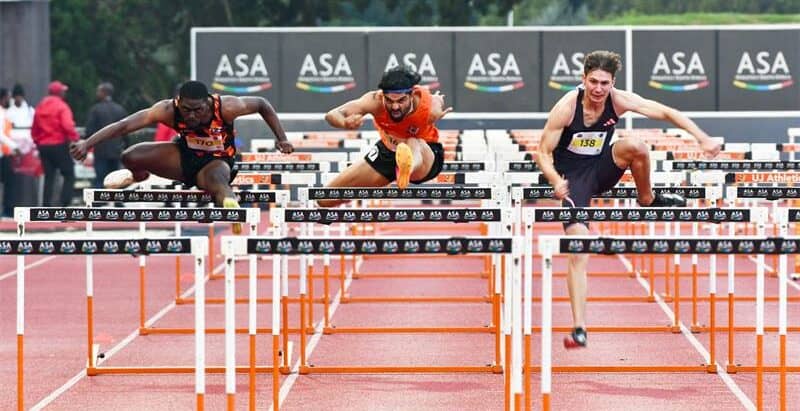 Athletes from all over Africa competed recently in the ASA Grand Prix II, held at UJ Athletics Stadium, where the home runners took several medals.