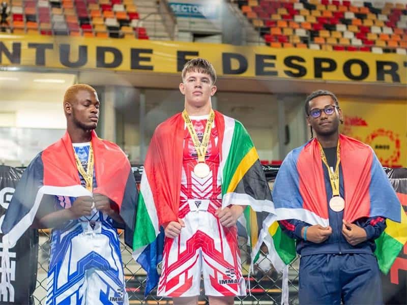 Every punch, every grapple, every drop of sweat brought Caleb Swart closer to the gold.