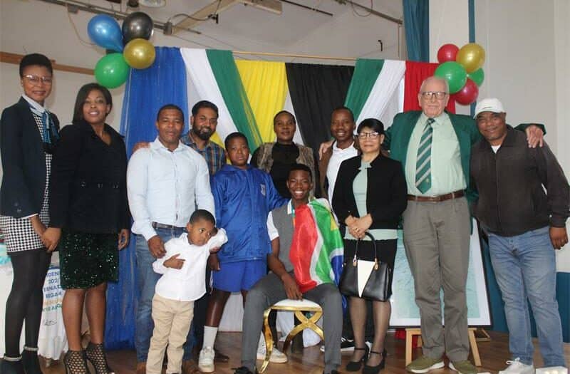 Behind every medal is a story of grit. Kyle Armdorff's determination and support forged an international champion returning to his school with two gold medals.