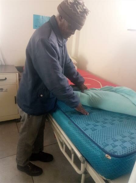 The elderly residents of Jordan Old Age Home face a daily battle for comfort as their beds are falling apart, and struggle to have a good night's rest.