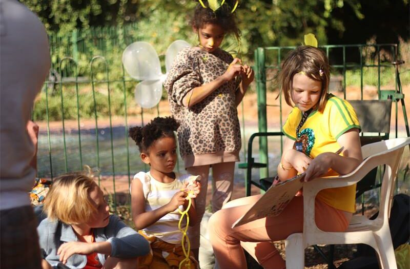 Mimosa School recently held Africanara. A day that told of many stories in various ways.