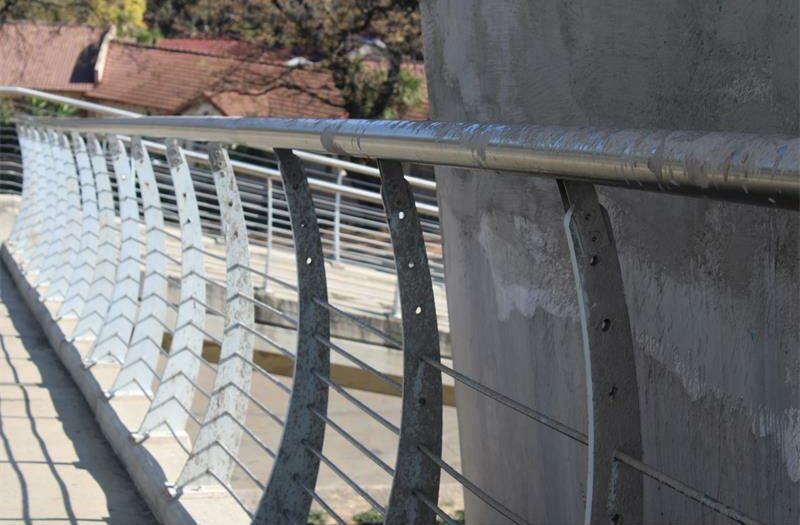 Recent incidents of theft and vandalism of the bridge’s balustrades have exposed the structure.