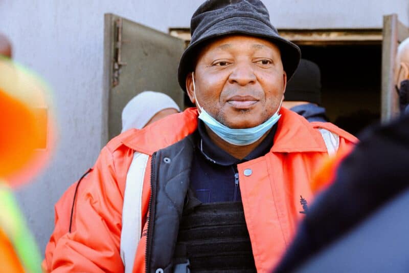 Acting Executive Mayor Kenny Kunene led the operation he says is meant rid the city of non-compliant buildings and undocumented people.