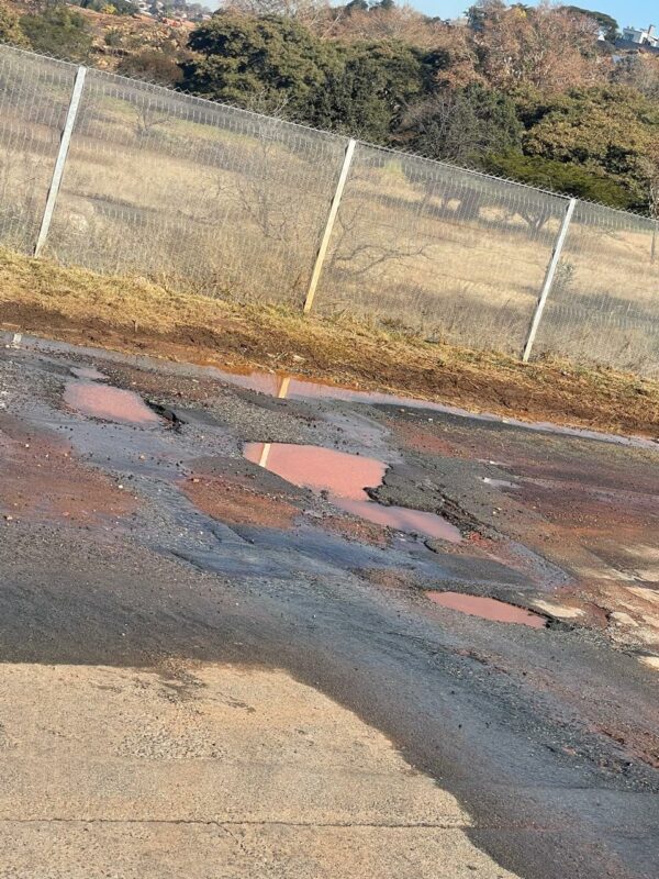‘Some suburbs are fortunate enough to receive water tankers, while others are left to witness crystal-clear water disappearing into storm drains.’