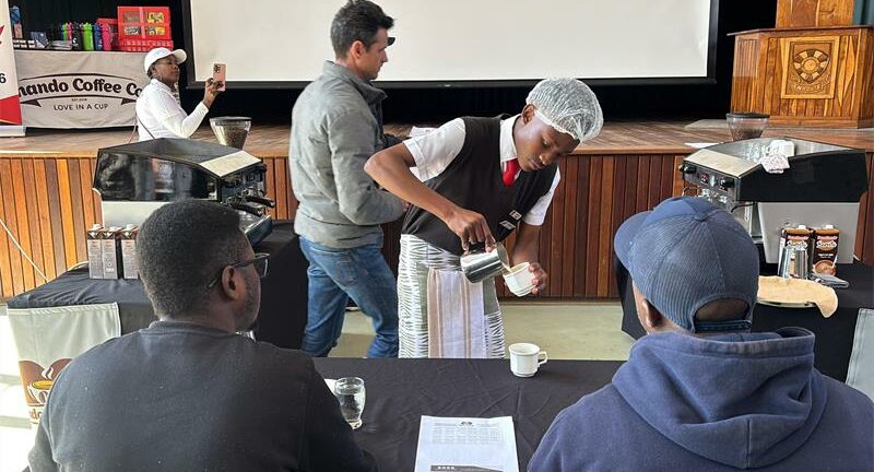 The third annual Schools Barista Competition, host by Northcliff-based Thando Coffee Company, was hosted at Randeor School.
