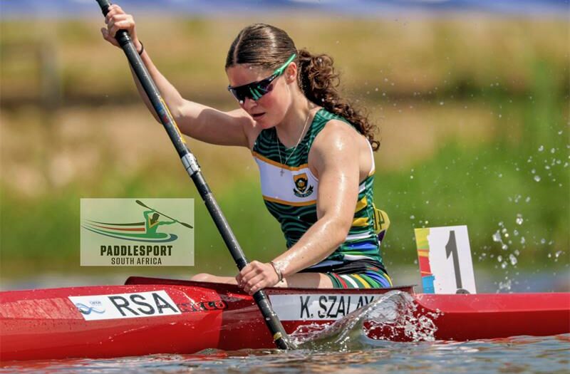 The paddlers were part of the South African cohort that represented SA at the U23 Canoe Sprint Championships.