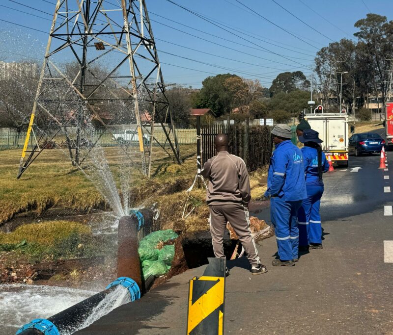 Water will mostly likely be shutdown to areas fed from this water supply so repairs can take place.