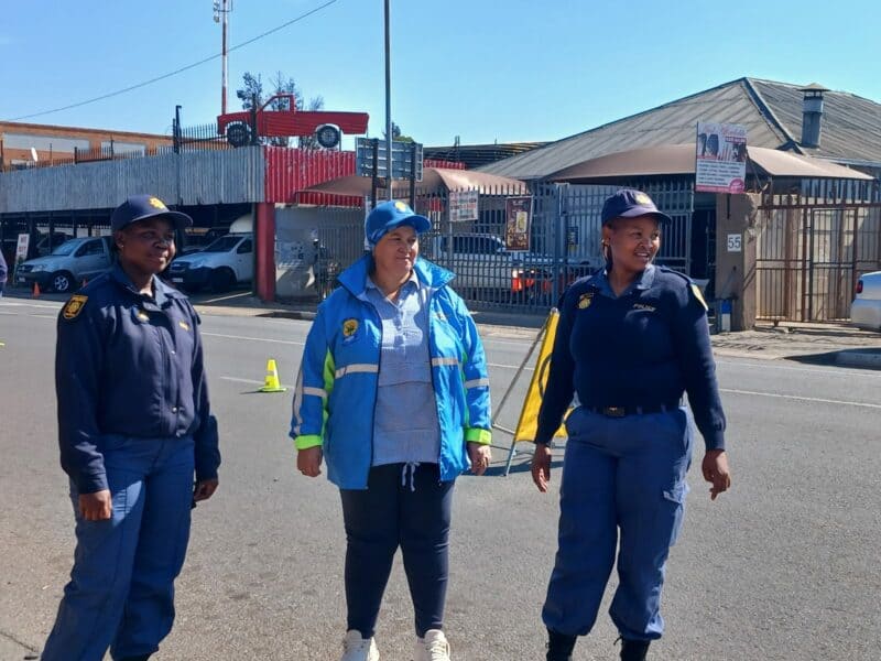 The operation, led by female officers, was held in the Brixton policing area and served as a reminder of the imperative role women play in policing in SA.