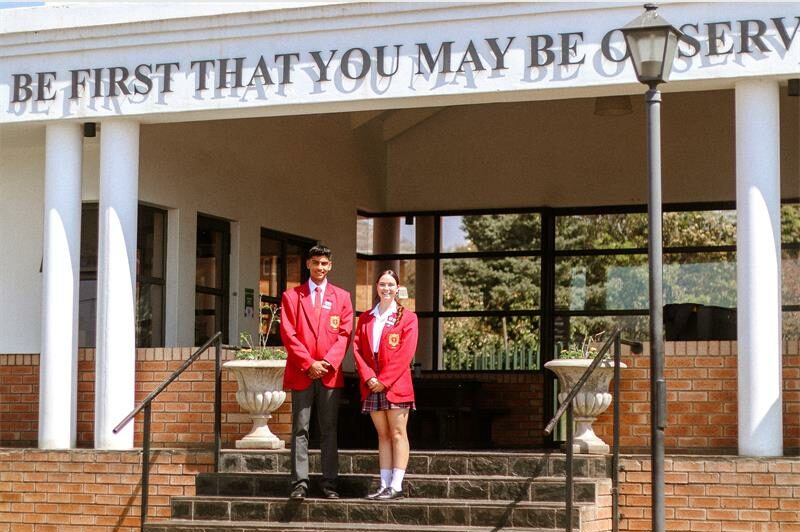 Grade 11 students Lisa Hawthorne and Christopher Jacobs have been appointed the new head girl and head boy for DE LA Salle Holy Cross College, and plan to make it an even more welcoming and inclusive place.