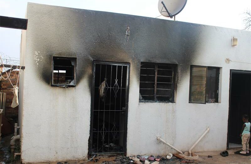 A devastating blaze gutted a Brixton unit near St Nicholas Orthodox Church, leaving a young couple in tears after losing their belongings and memories.