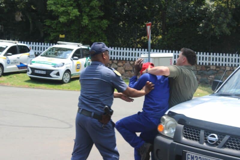 A joint operation is underway in Fairland, uniting police and private security to boost community safety.