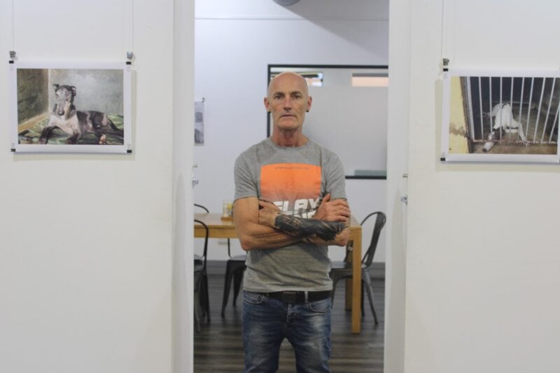 A new photographic exhibition lays bare the beauty of sighthounds—and the brutal reality too many endure.