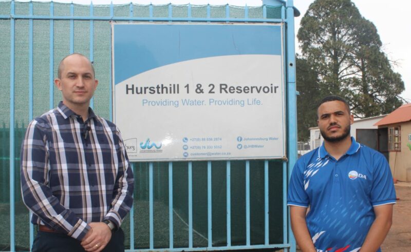 Despite Johannesburg Water having already appointed a contractor for the repair work at the reservoir, and promising a start date of end October, work has yet to begin.